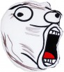 LOL Face Meme Rage Face Kissen
